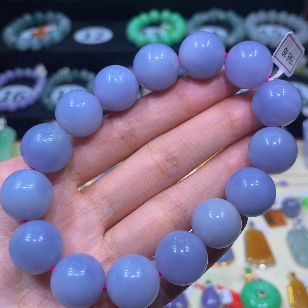 翡翠未镶嵌手链翡翠14