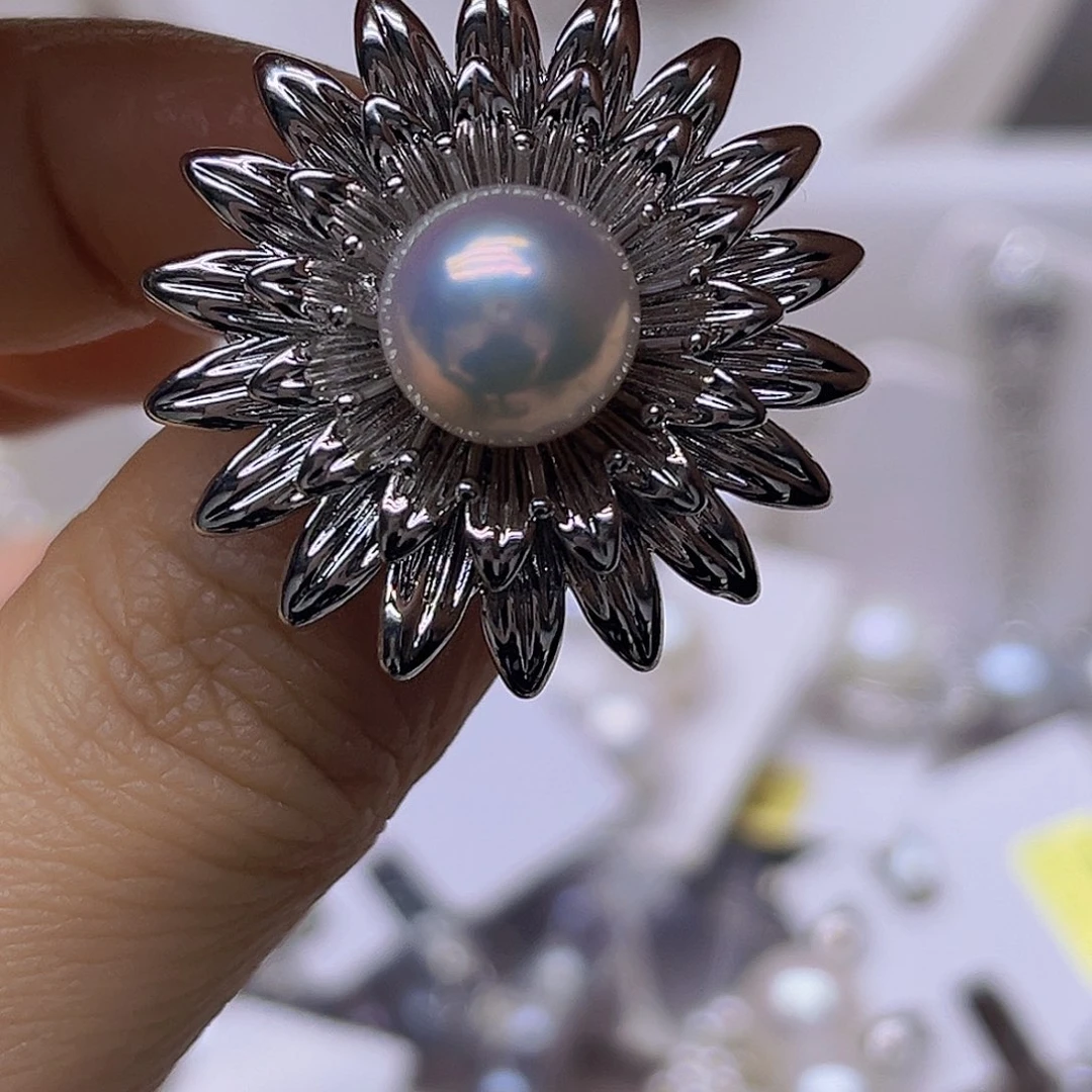 未镶嵌吊坠或者耳钉淡水珍珠