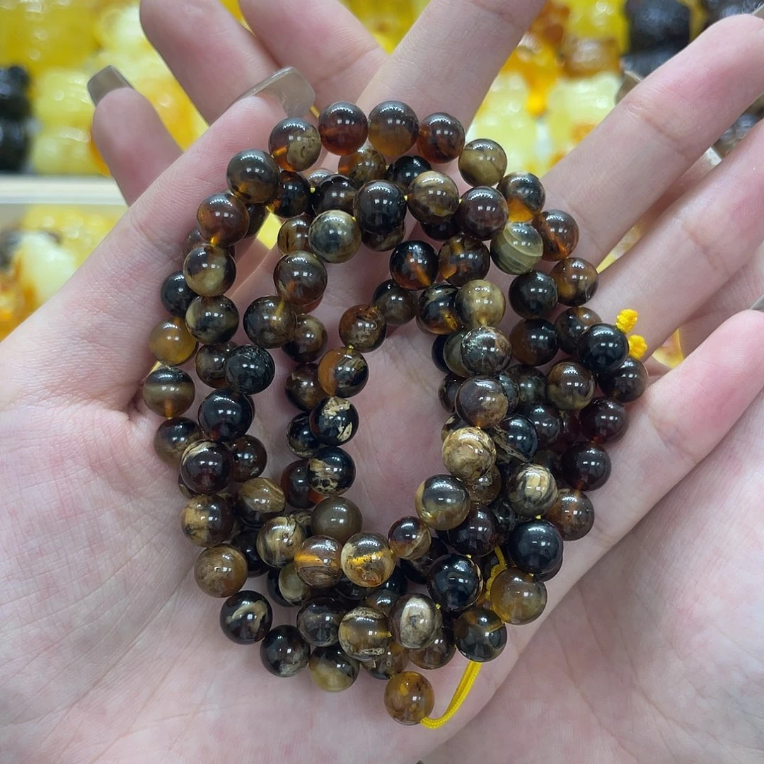 琥珀未镶嵌裸石天然琥珀