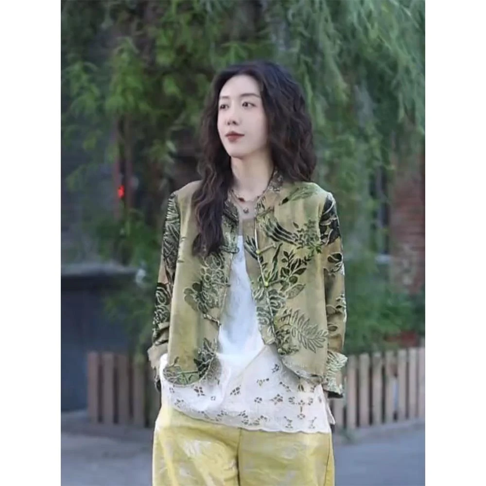 新中式女装国风上衣禅意气质独特高端精致唐装小衫女2025秋季新款