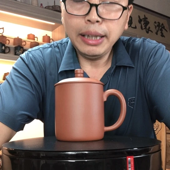 茶杯清水泥办公杯容量400