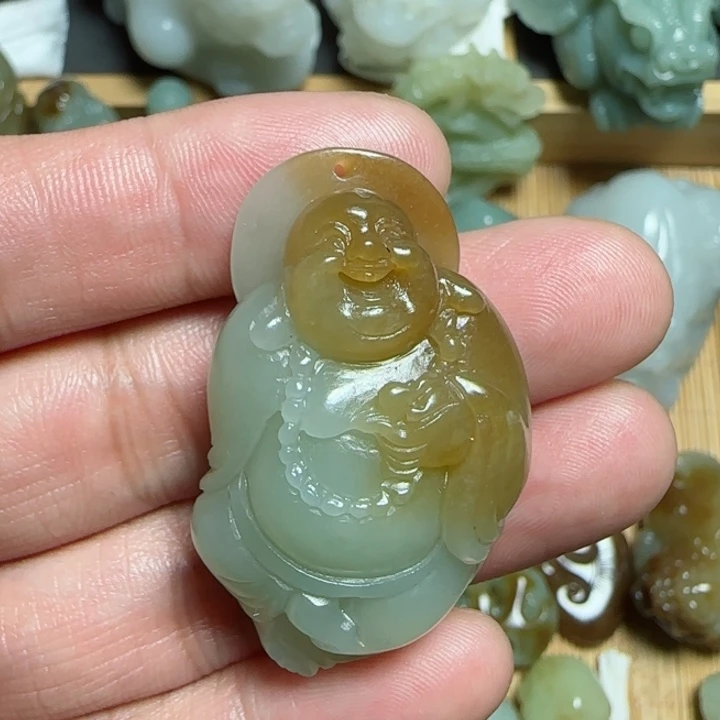 和田玉挂件未镶嵌大****动