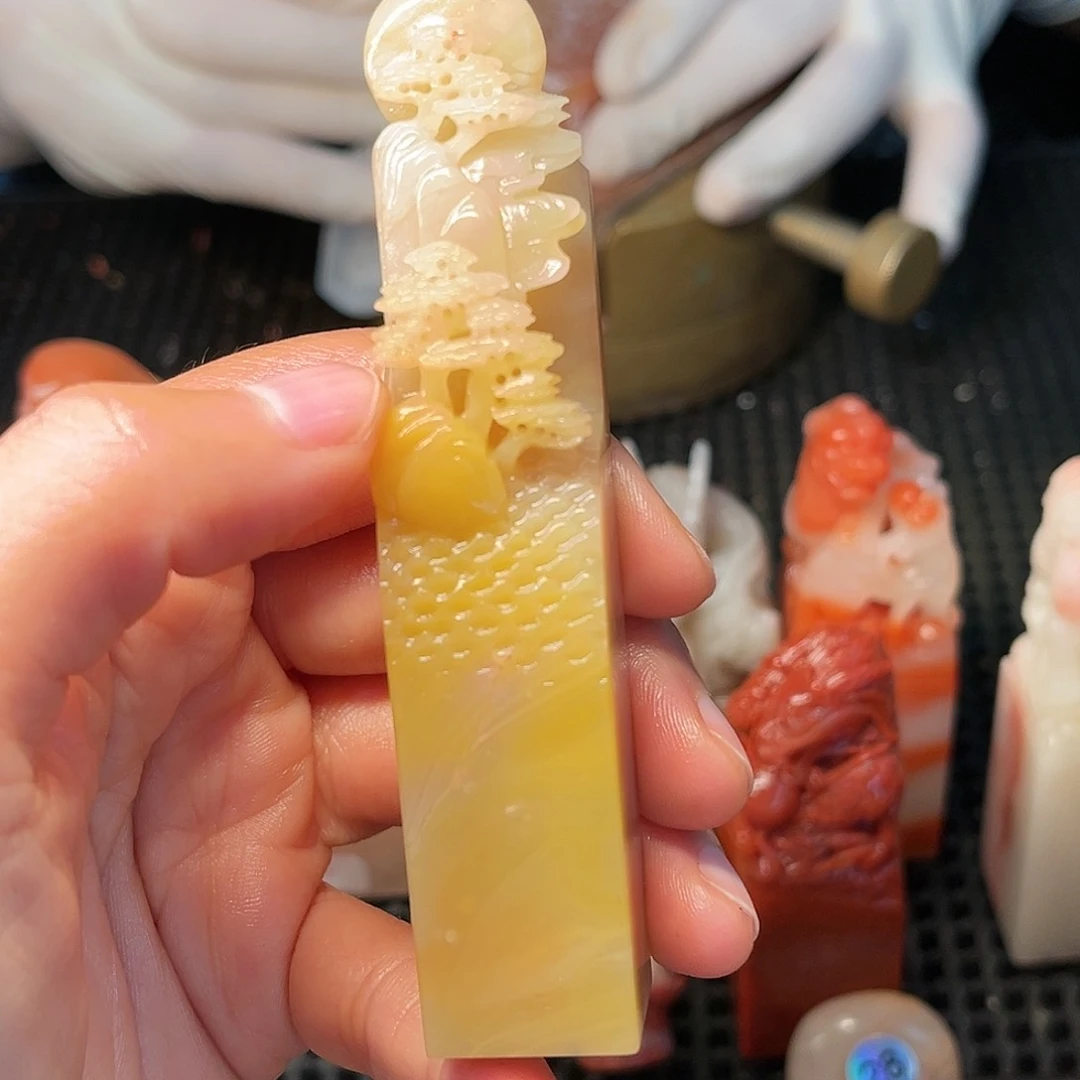 寿山石印石你是怎么对的呀