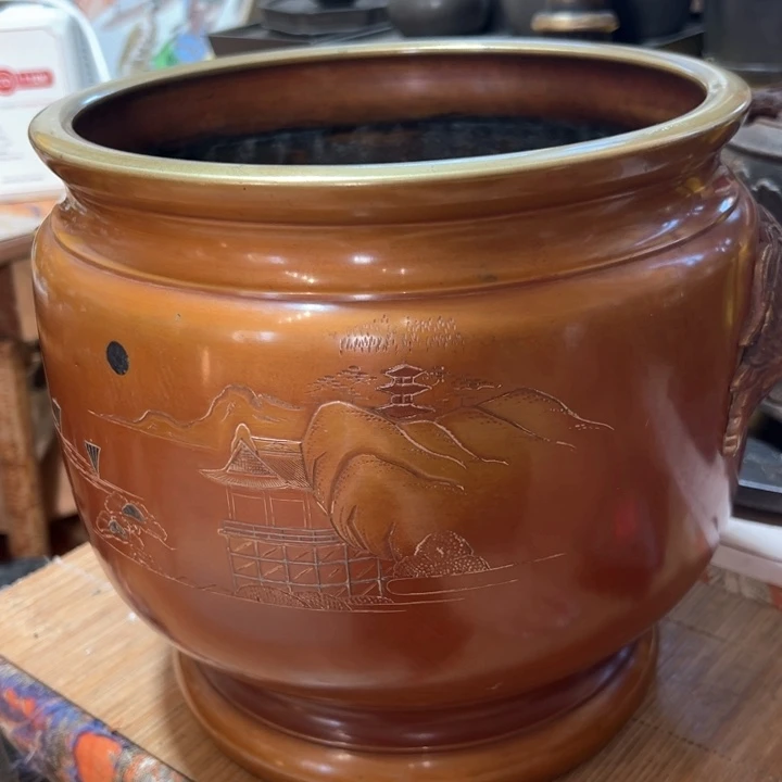 铜格**知中古工艺品摆件