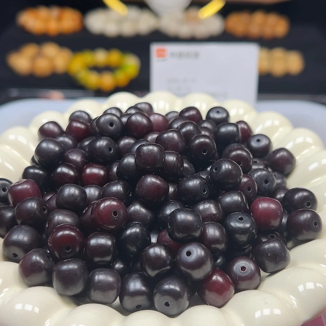 手串菩提根/象牙果微瑕卡11/12黄金车厘子桶200颗