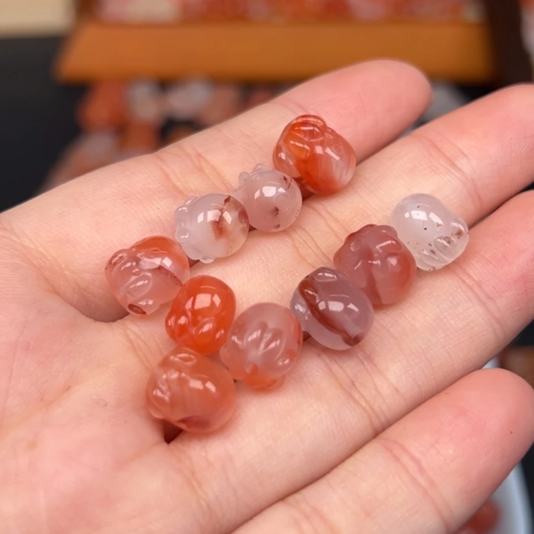 南红玛瑙未镶嵌吊坠(不含链)