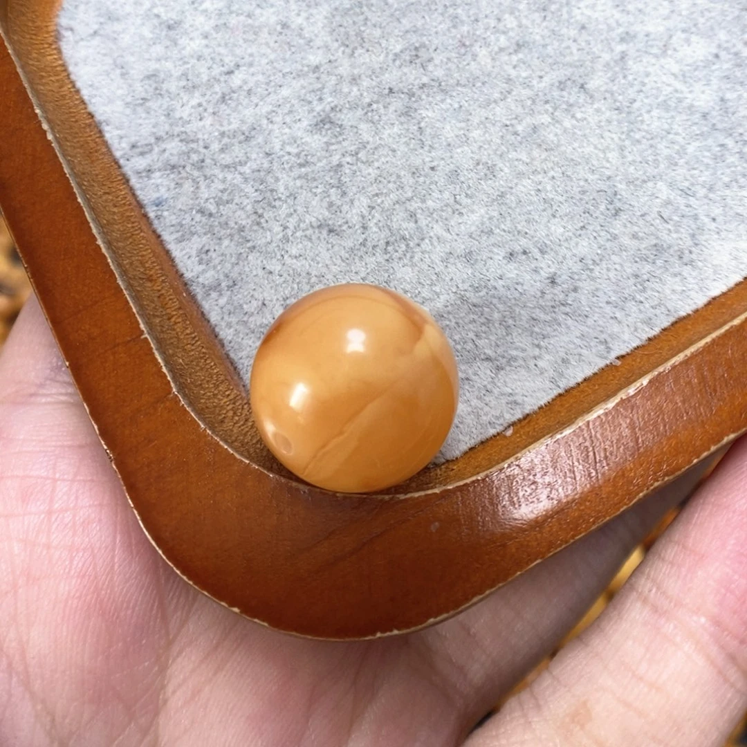 蜜蜡裸石未镶嵌葵*森蜜蜡裸珠