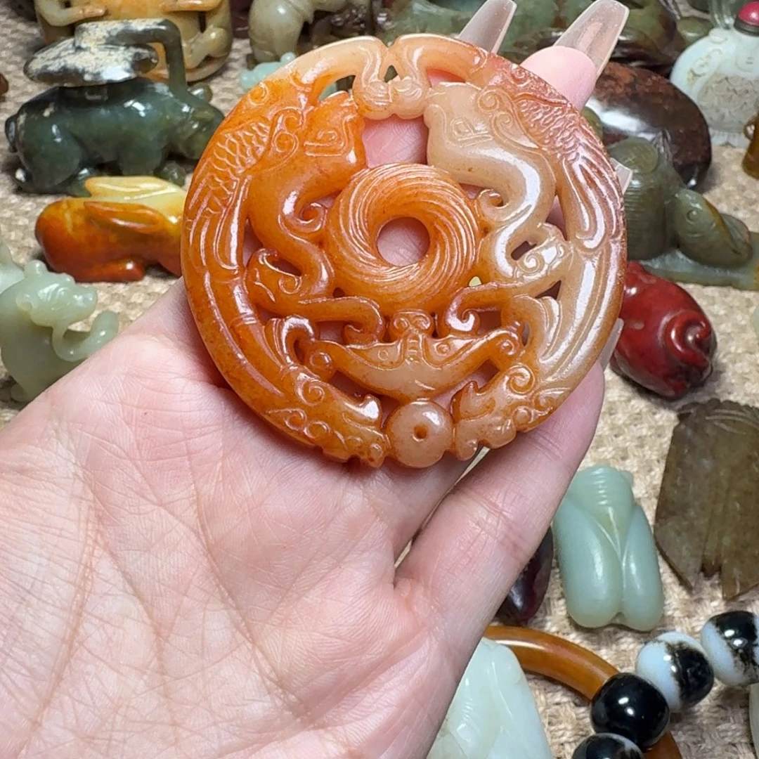 白玉菩提吊坠挂件