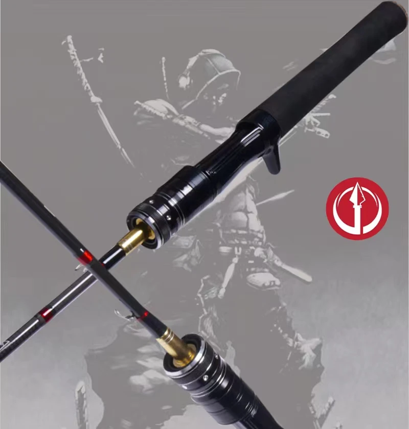 【影刺】发声轮座实心竿稍UL中快调溪流路亚竿马口白条奶鲈奶翘