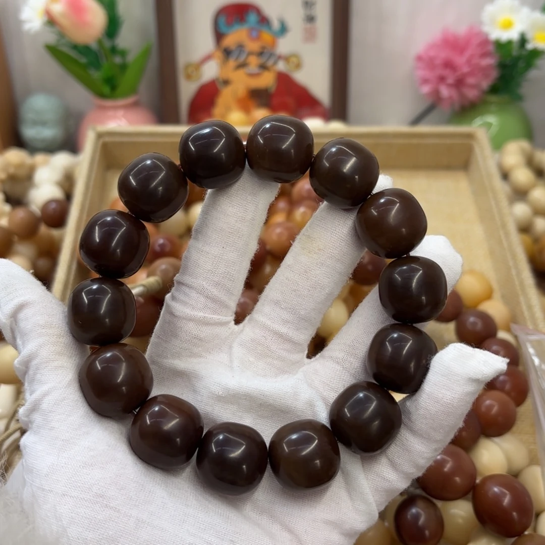 吊坠菩提根/象牙果19干磨瑕疵落地果糖油238