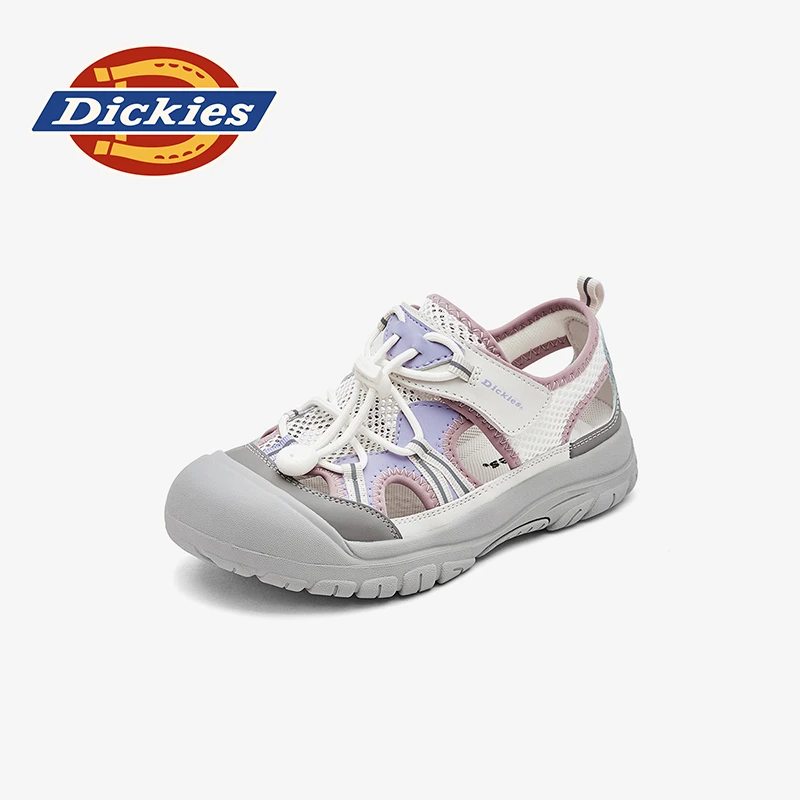 Dickies儿童鞋2025夏季新款溯溪鞋男童女童时尚镂空中小童洞洞鞋