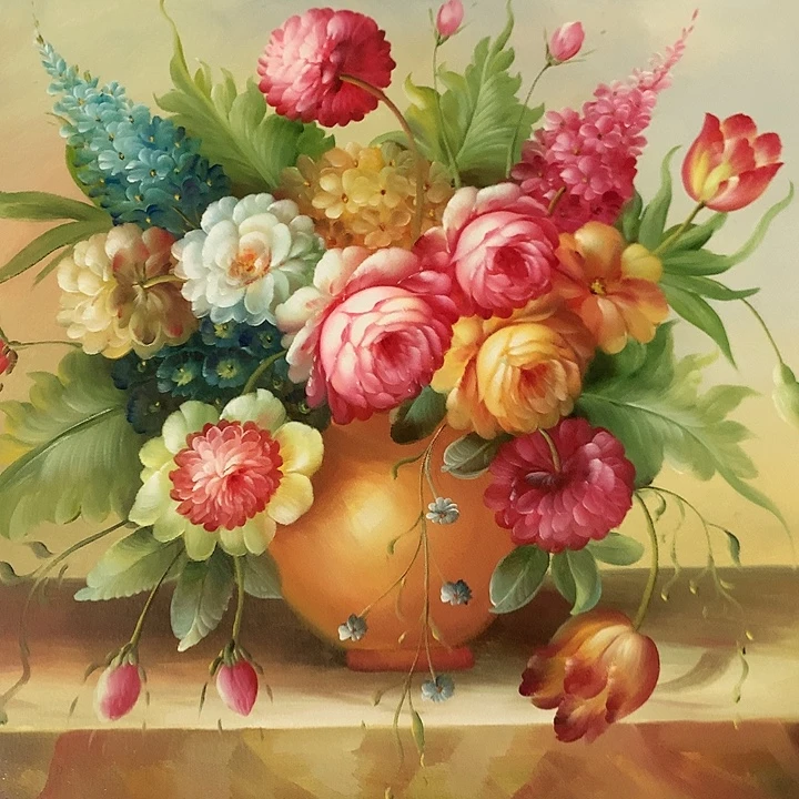油画50*60手绘油画