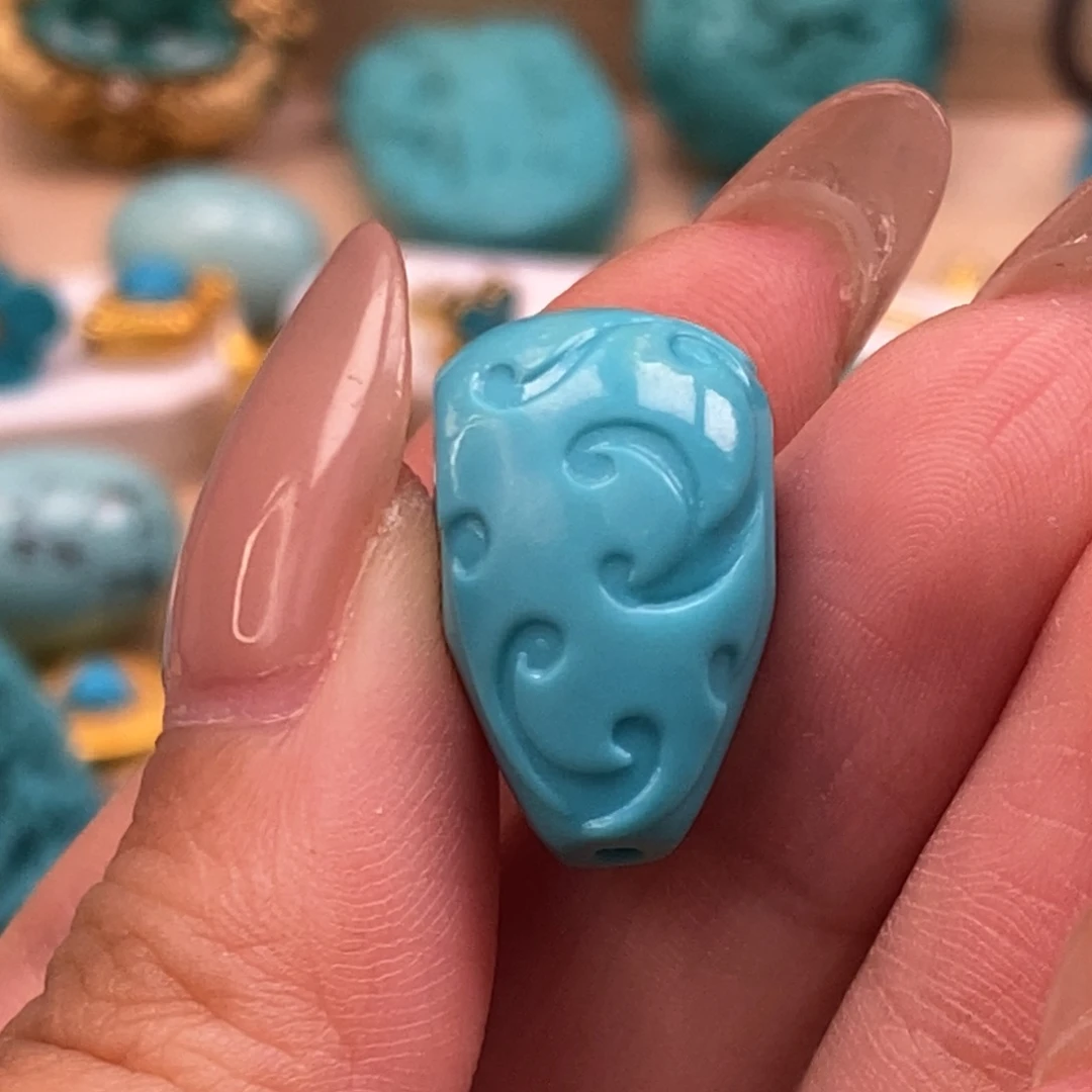 未镶嵌绿松石挂件