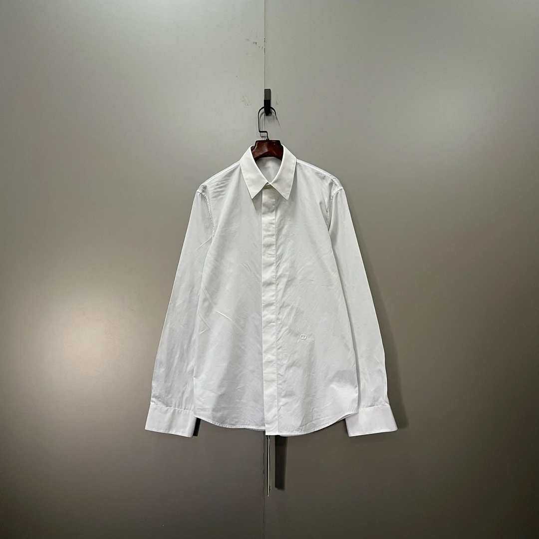 95新 DIOR/迪奥 （ll）CD刺绣衬衫 38码/95新100920