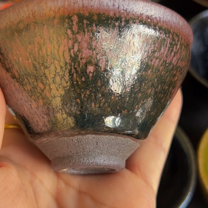 茶盏上***?龙窑柴烧手工制作