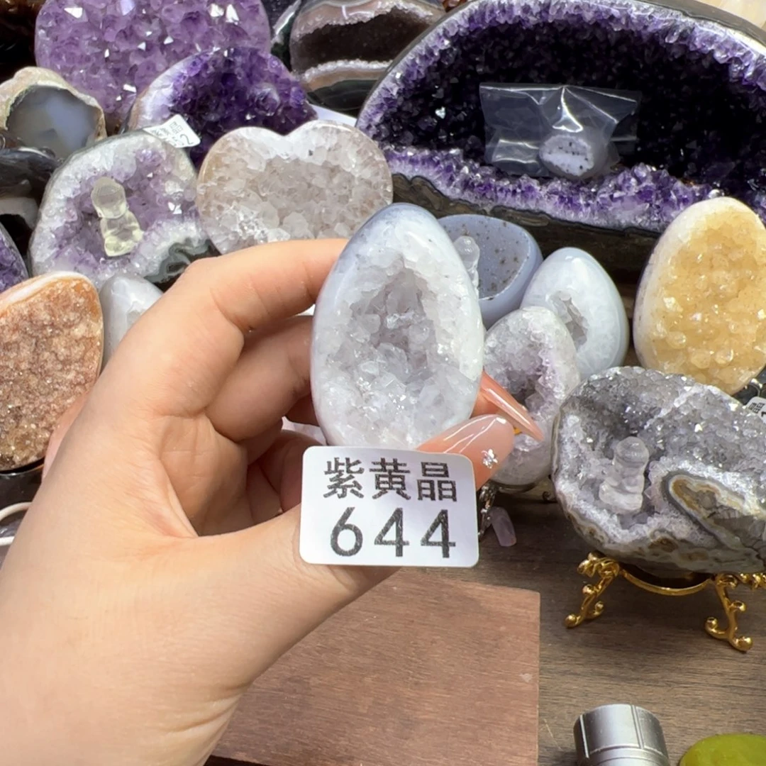 未镶嵌珠宝半成品水晶644