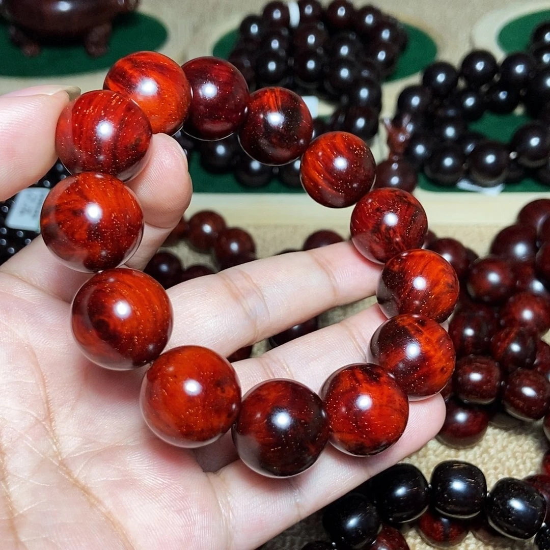 小叶紫檀手串/手链1.8圆珠特色料