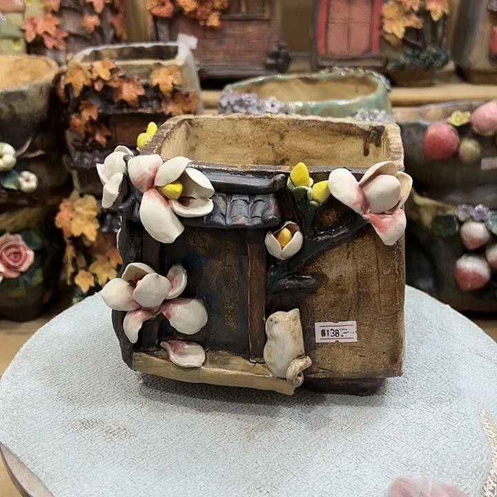 陶然多肉花盆百搭