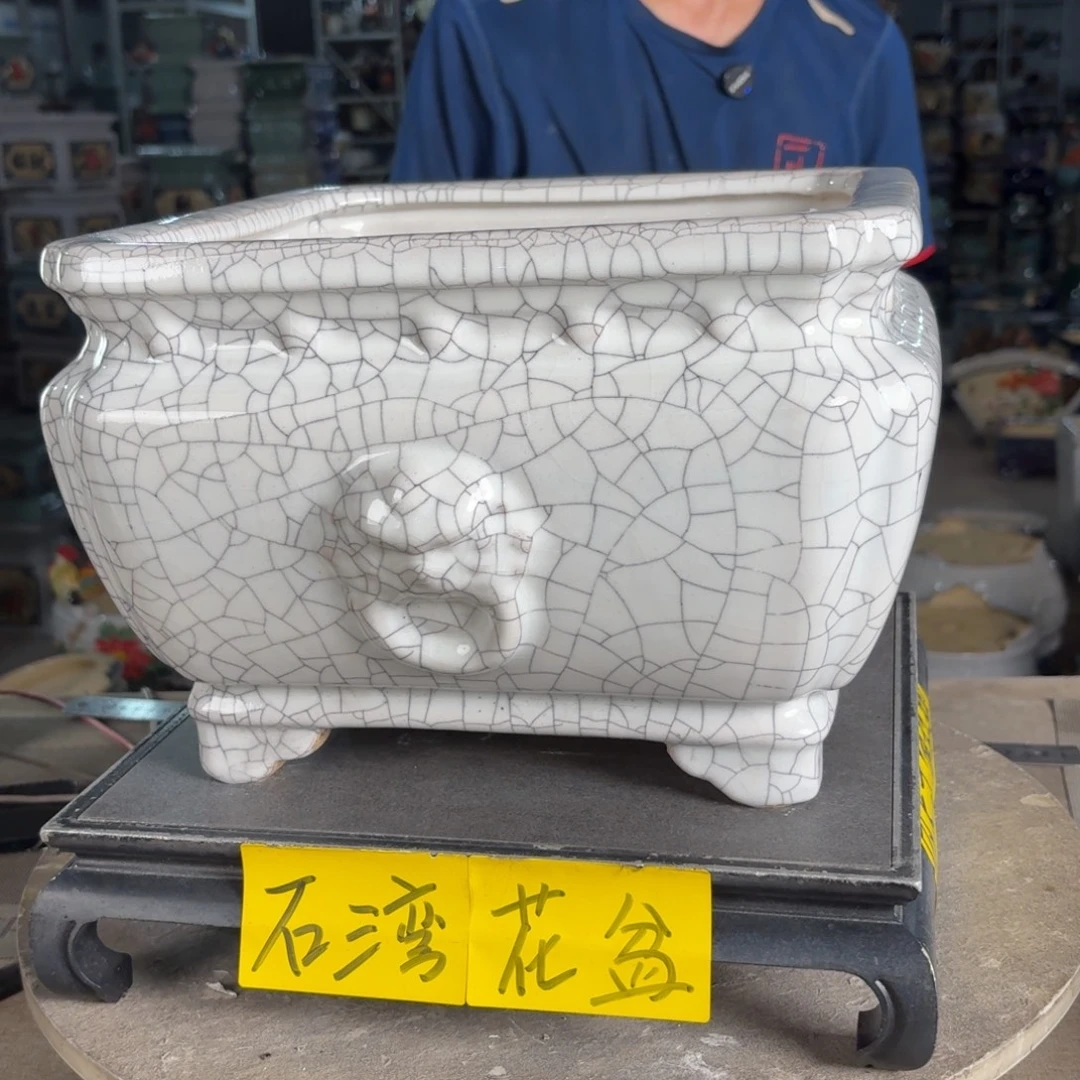 一风堂石湾花盆 内25*17编号092