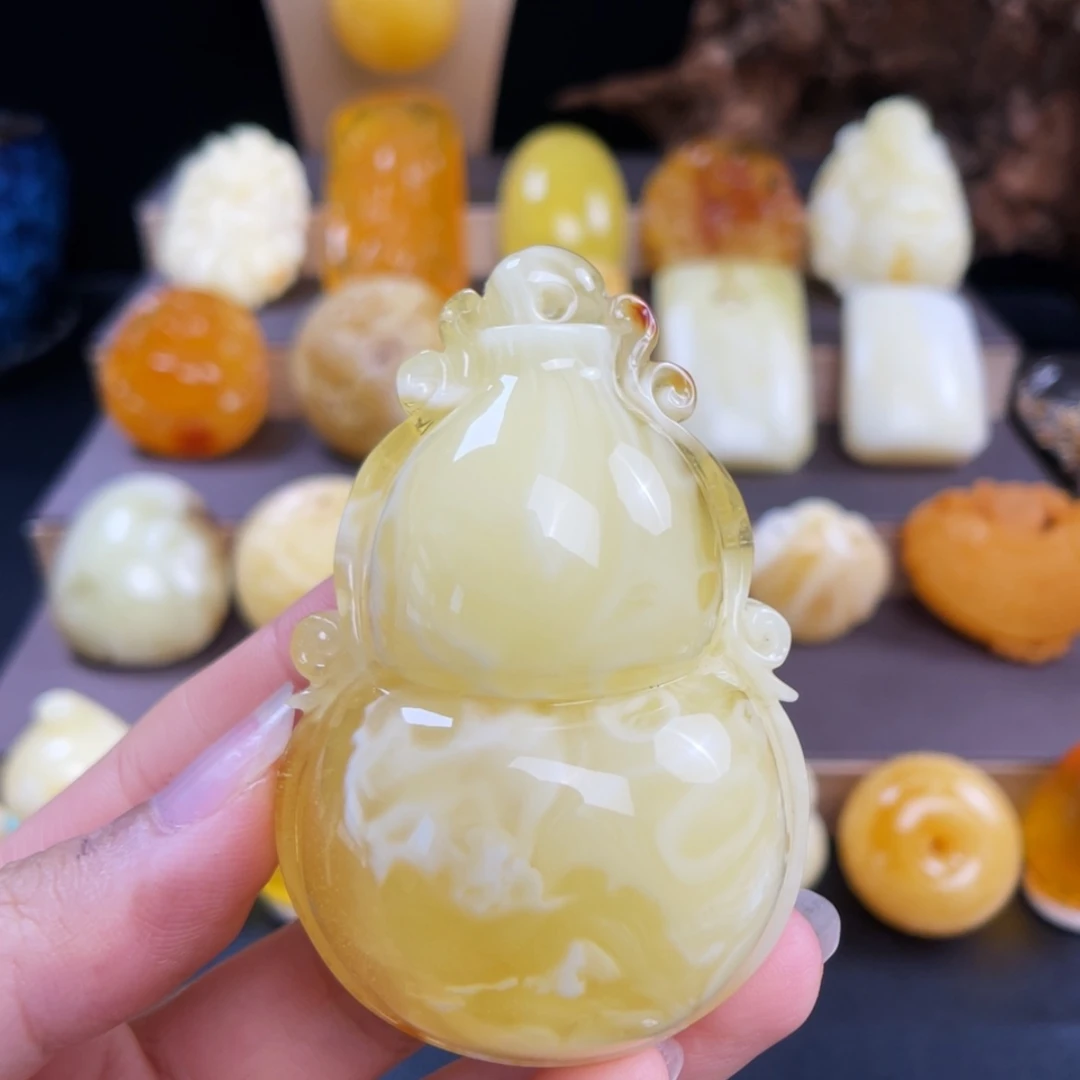 【闪购商品】未镶嵌琥珀珠宝奇石