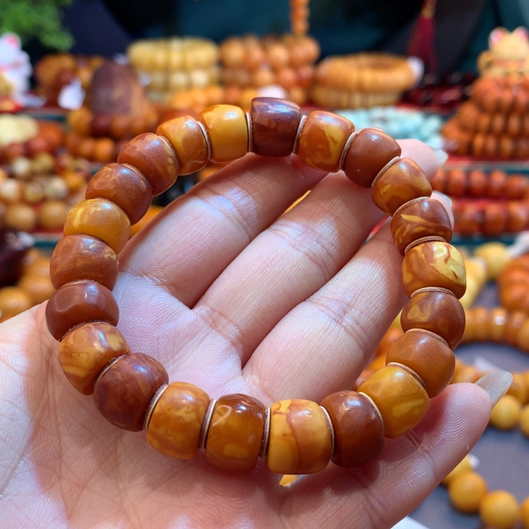 【闪购商品】蜜蜡手串未镶嵌s****0蜜蜡手串