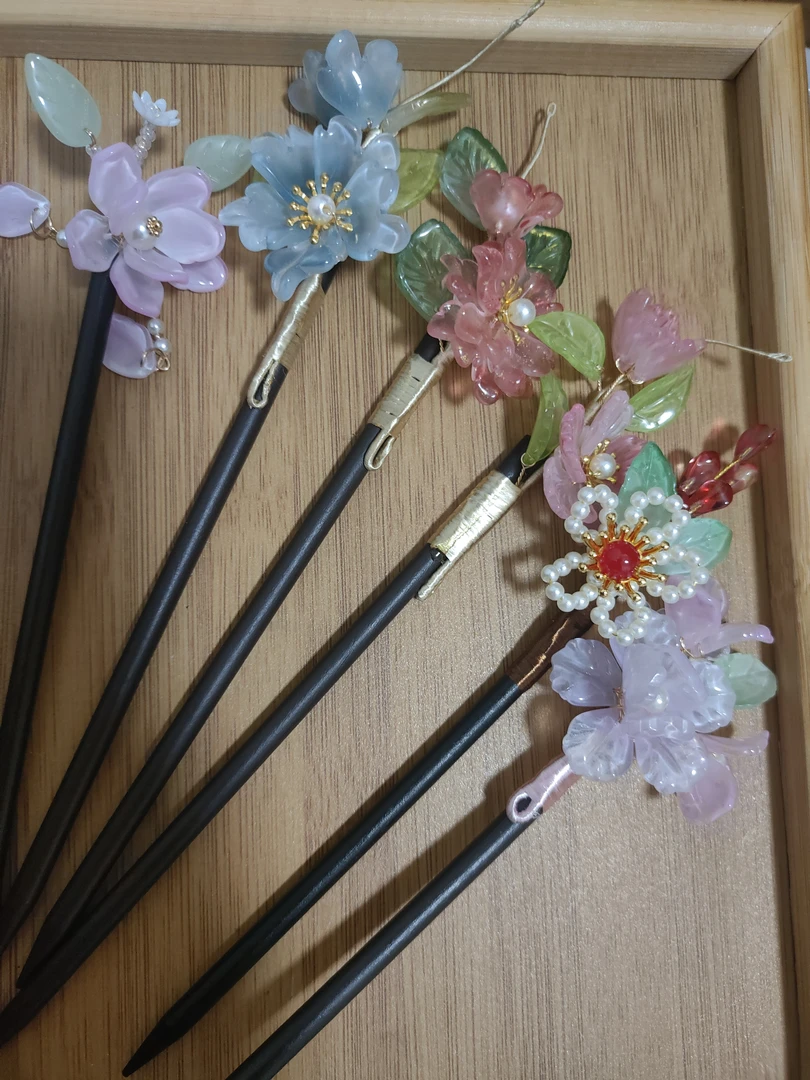 随机一支发簪！简易发簪木簪！