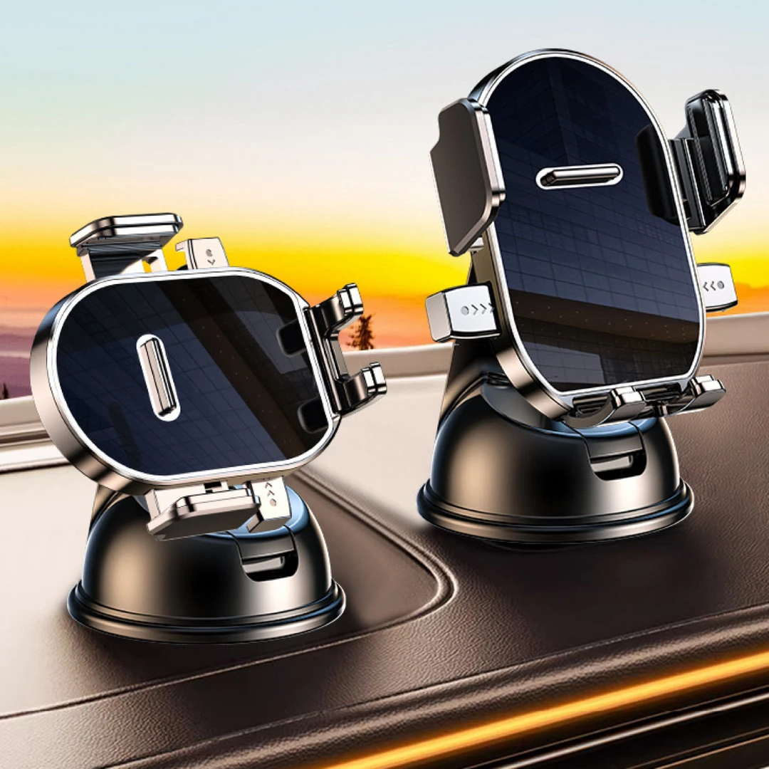 2025新款车载支架360度旋转汽车不挡出风口车内导航手机固定支架