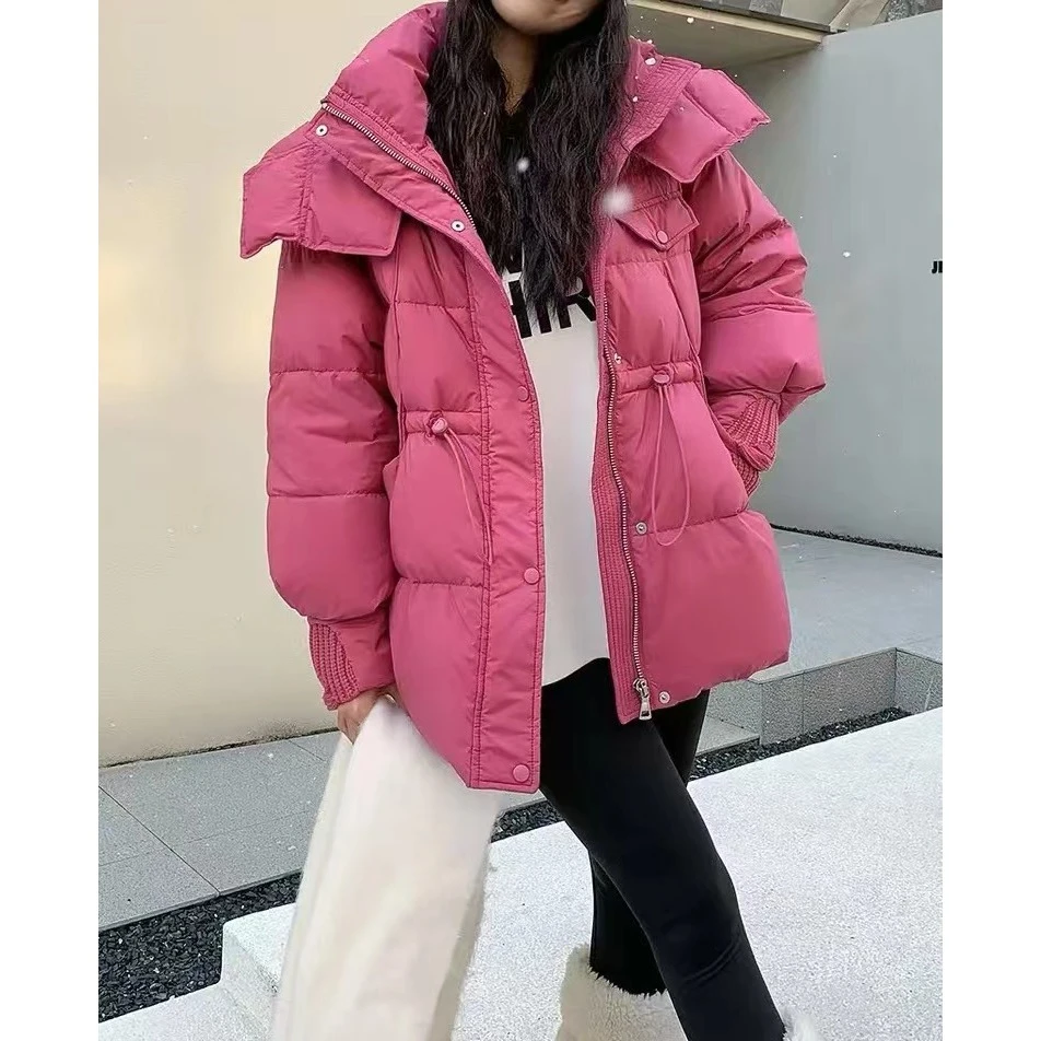 『 羽绒服Y』简约设计百搭时尚高品质厚款羽绒服12230