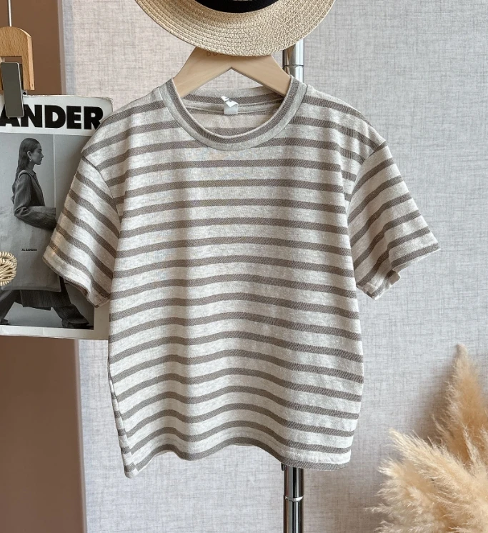 儿童条纹T恤休闲