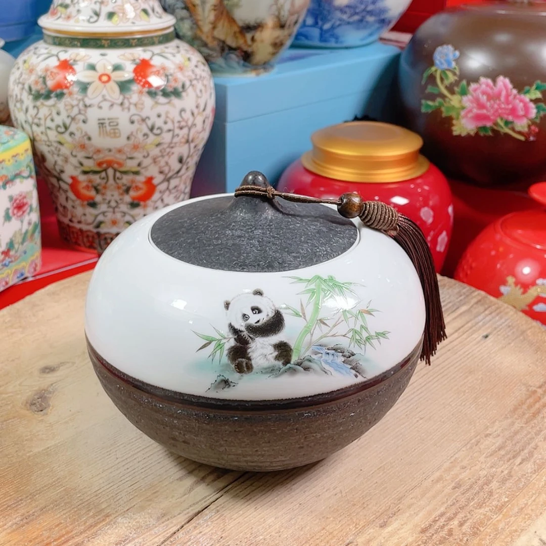 【闪购商品】罐陶瓷茶叶罐密封罐