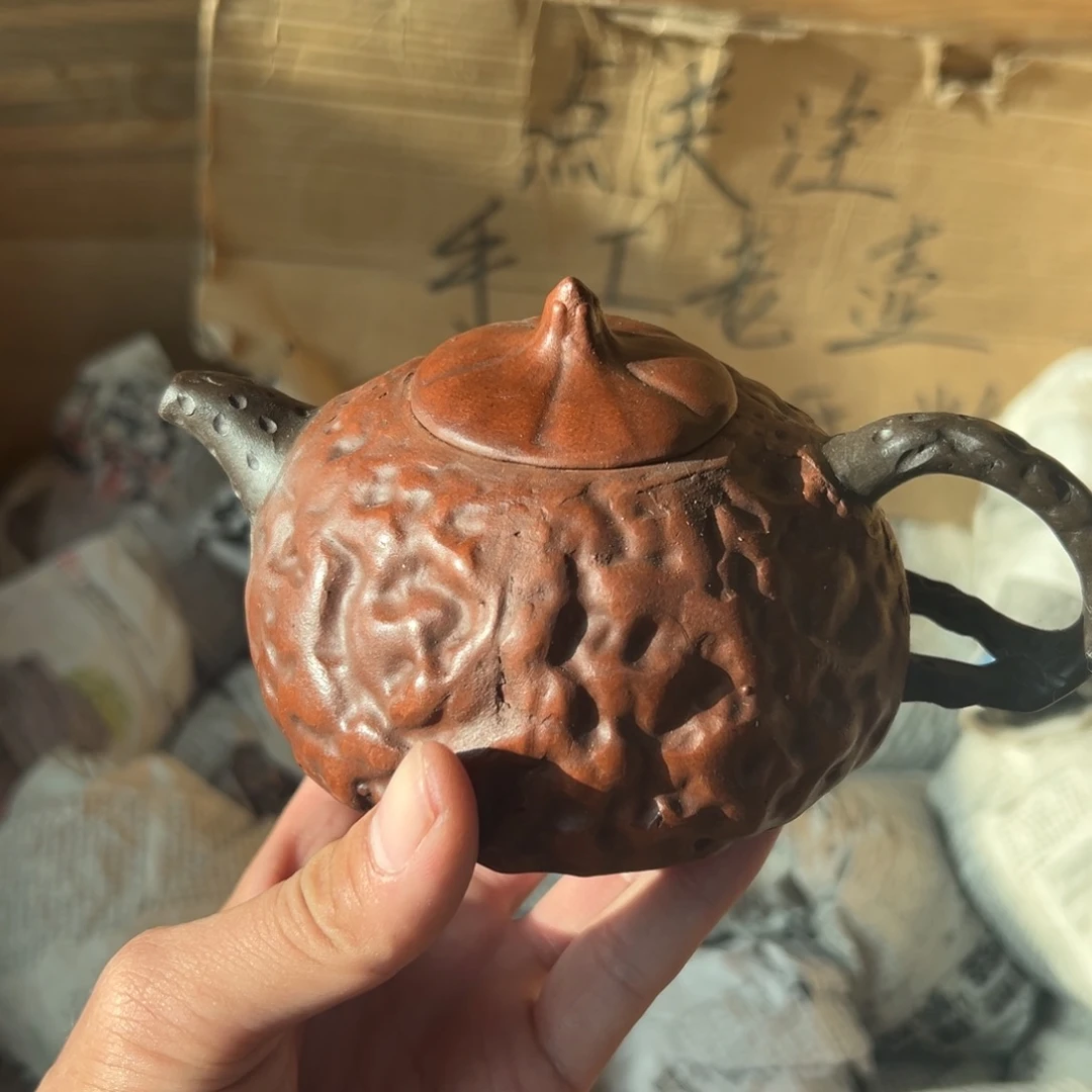 茶壶紫砂老厂紫砂壶一件！