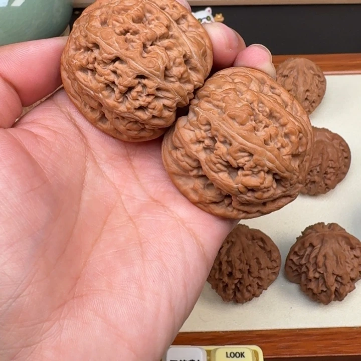 文玩核桃把件全品大粗筋45