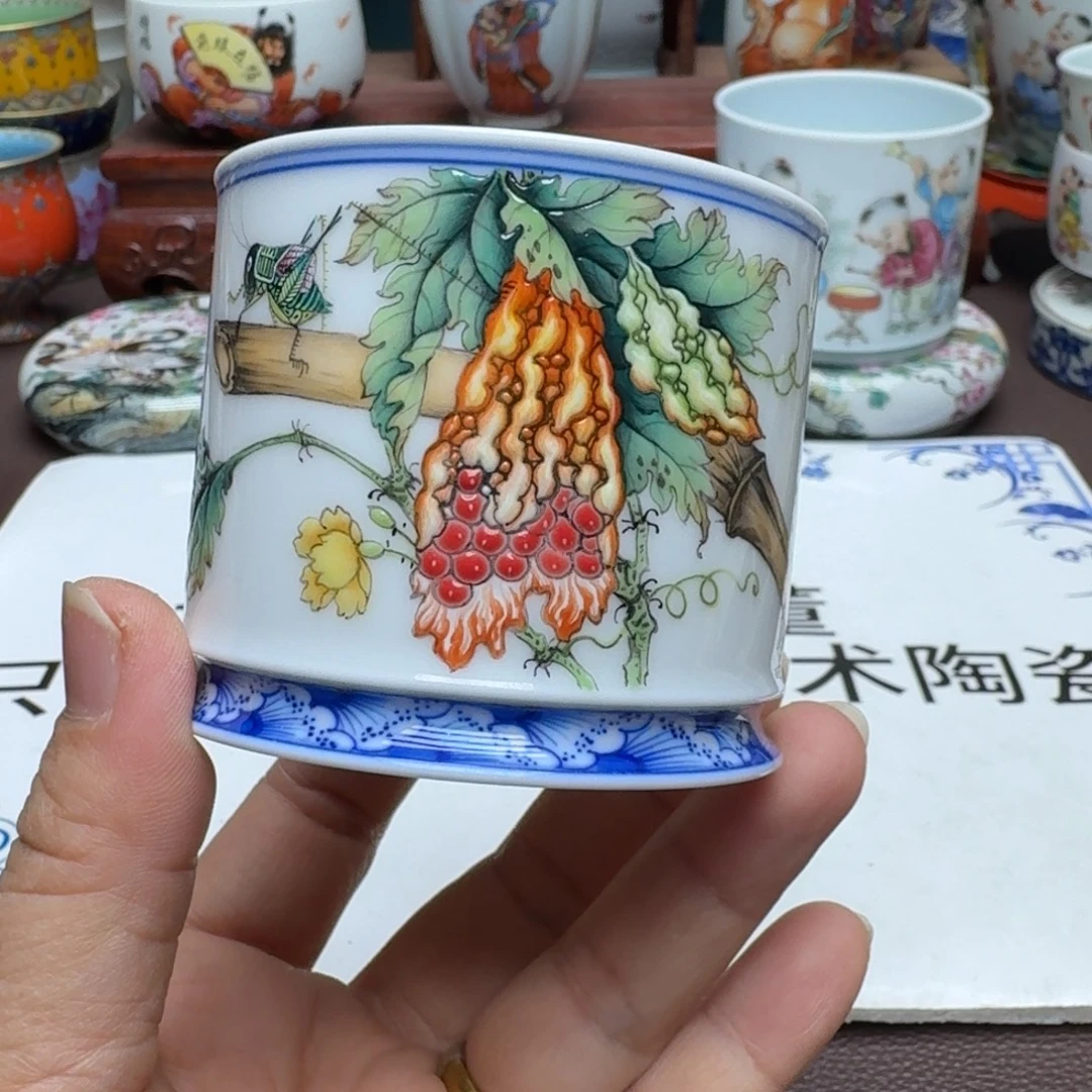 景德镇手工手绘展示