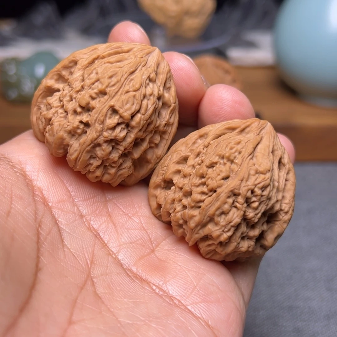 文玩核桃把件38南疆石