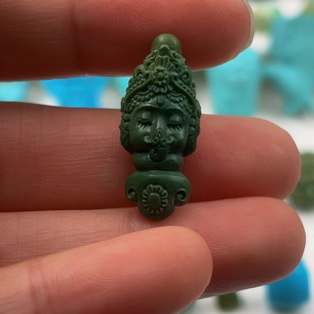 绿松石未镶嵌配饰