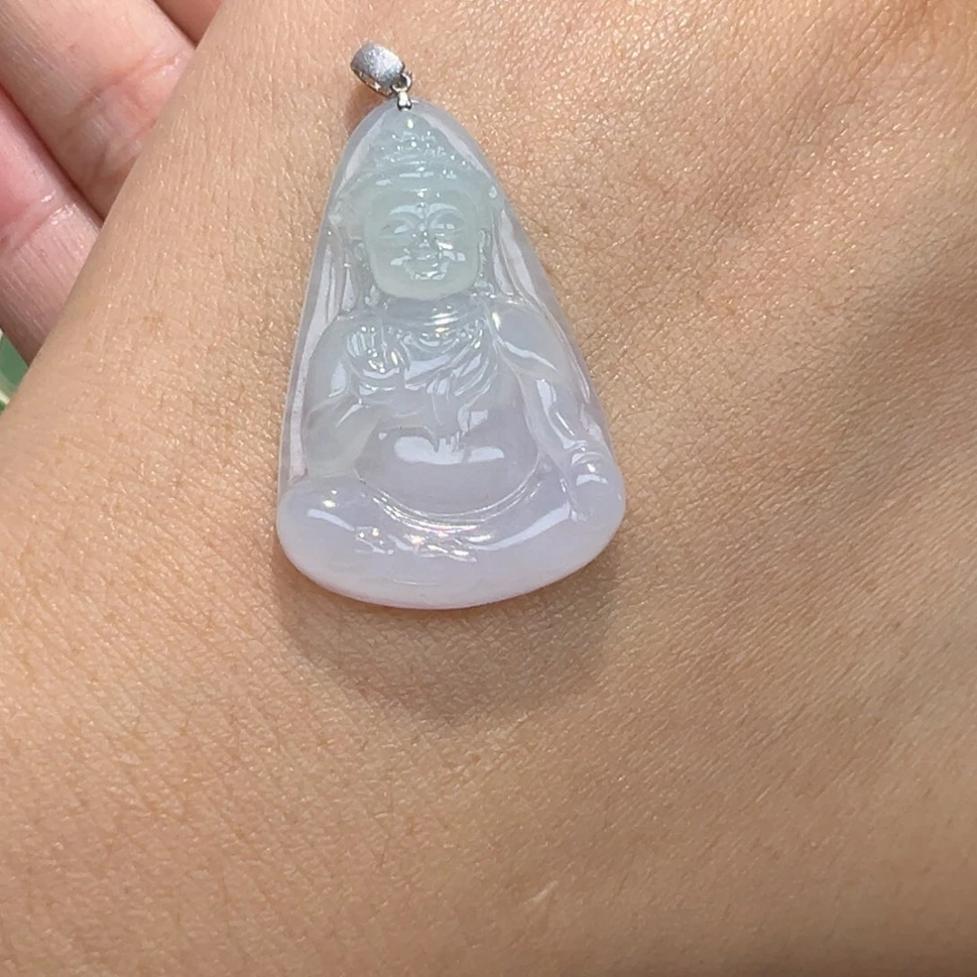 未镶嵌定制翡翠观音
