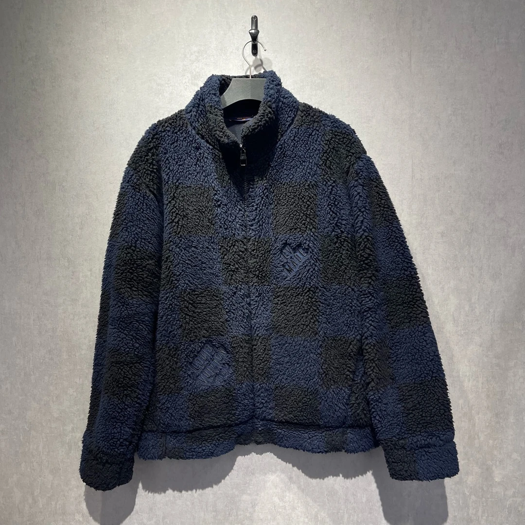 99新 LouisVuitton/路易威登 棋盘格泰迪绒/5L码/13900/DY213186