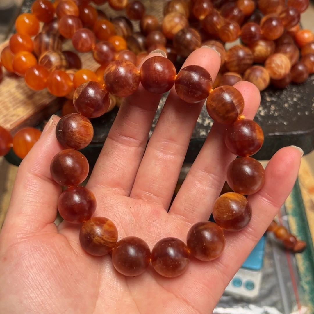 松木（琥珀木）手串/手链1.5树根