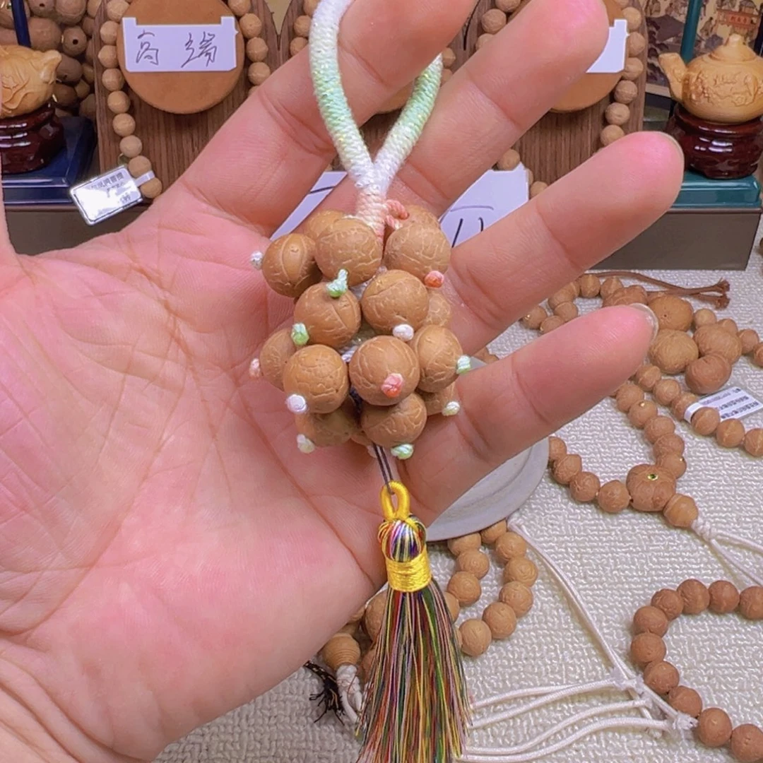 ****7手串凤眼菩提12mm左右葡萄串