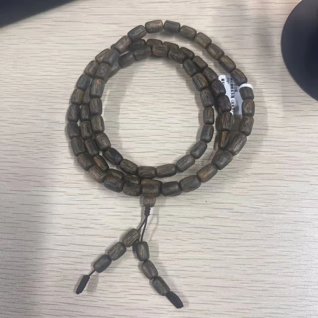 沉香一代苗乌身虫漏老料随型多圈发一条
