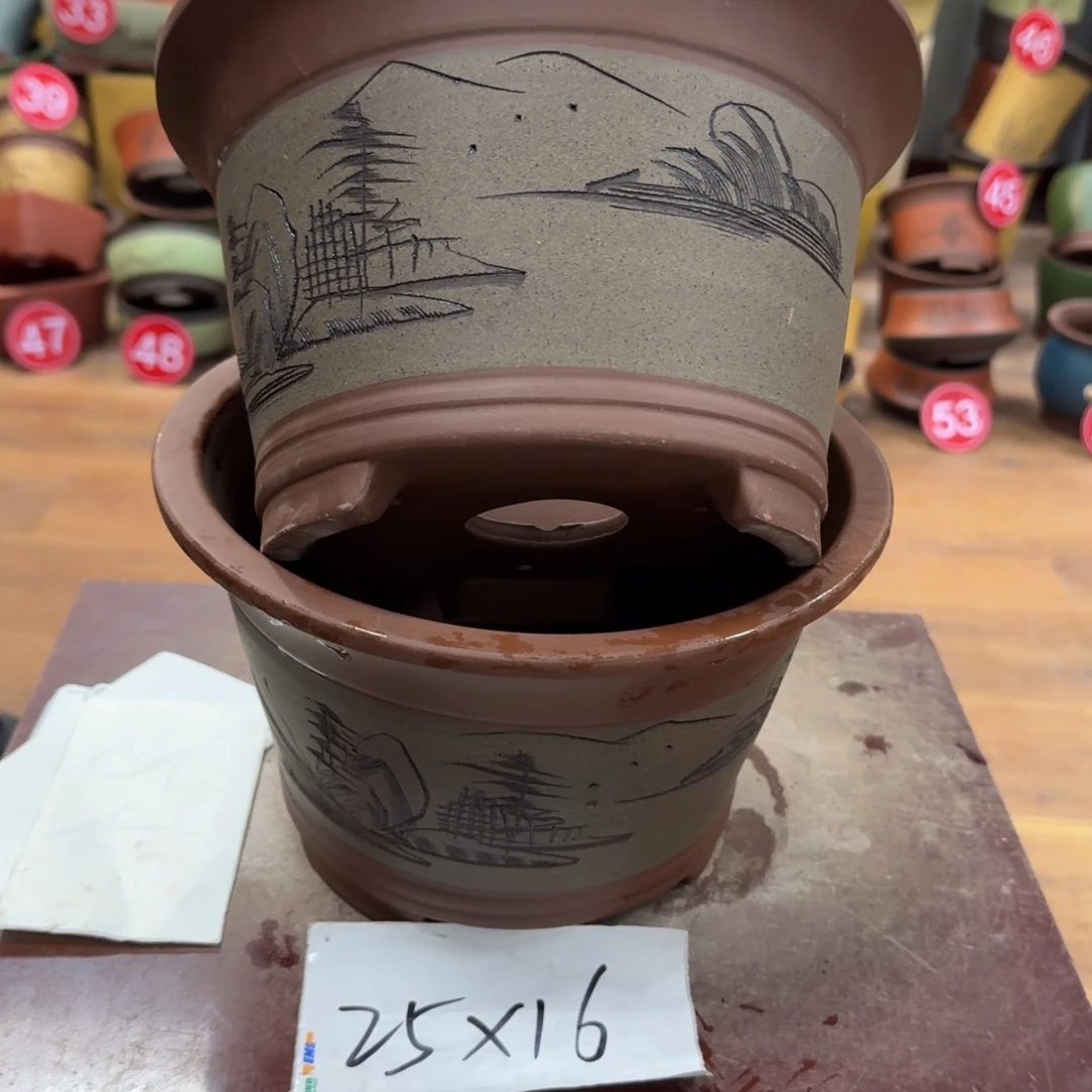 紫砂花盆破损包赔