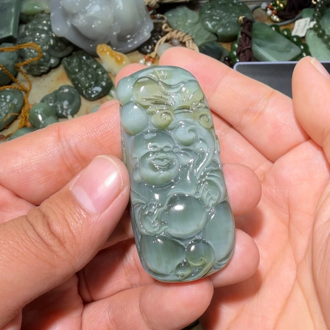 和田玉挂件未镶嵌