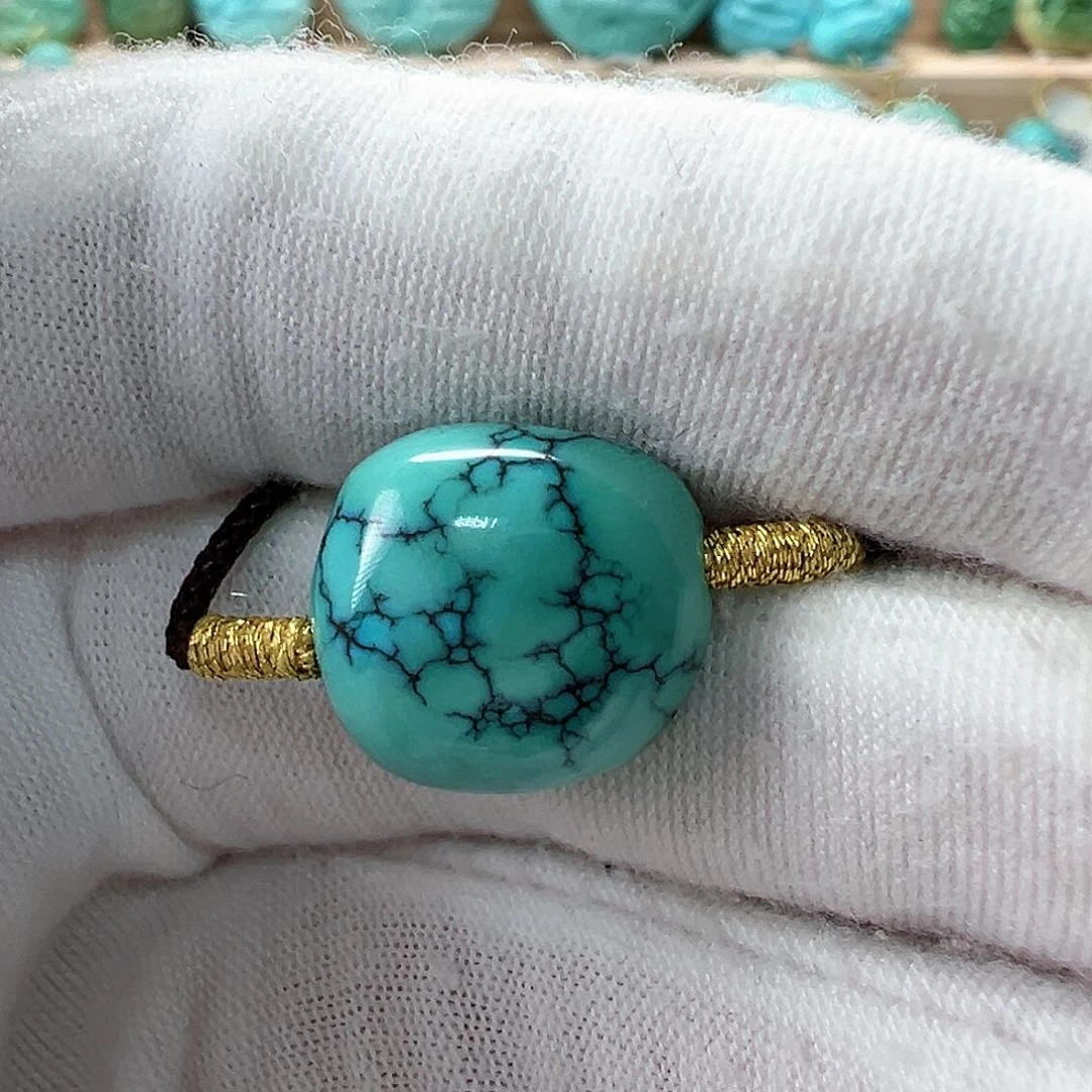 未镶嵌绿松石随形 13.5mm