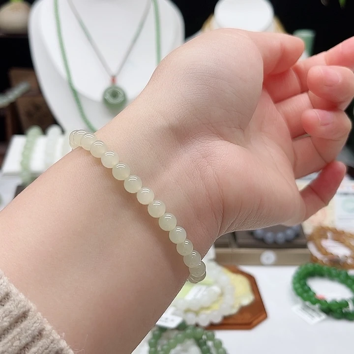 和田玉手链未镶嵌