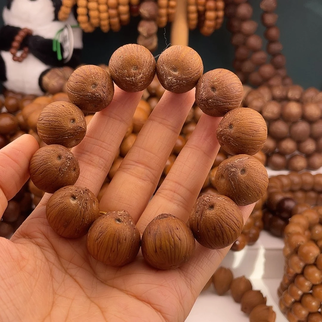 紫金鼠手串范*泛原皮紫金鼠