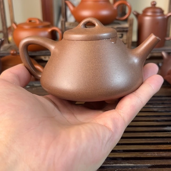 茶壶紫砂原矿紫砂手工制作