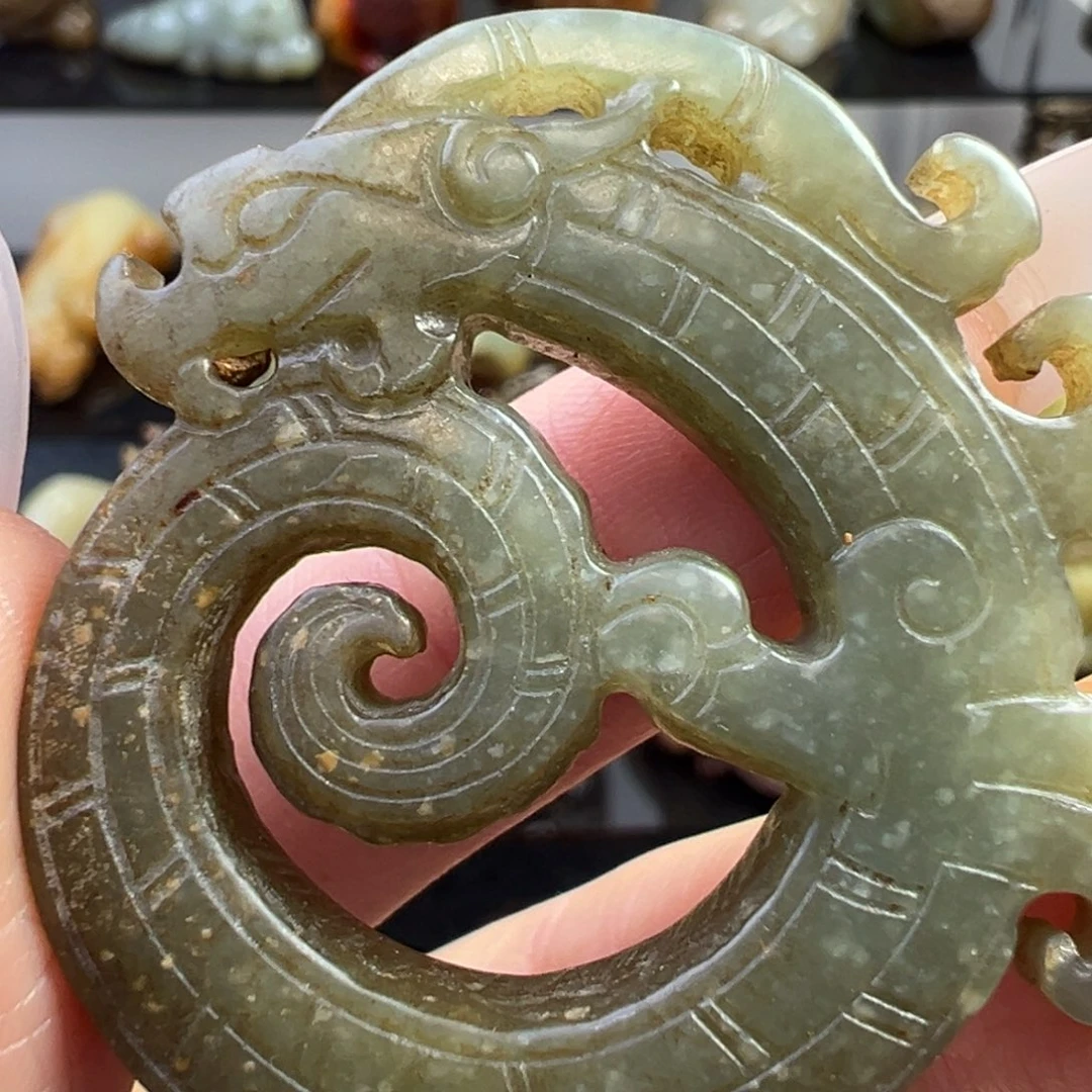 和田玉（糖玉）未镶嵌挂件