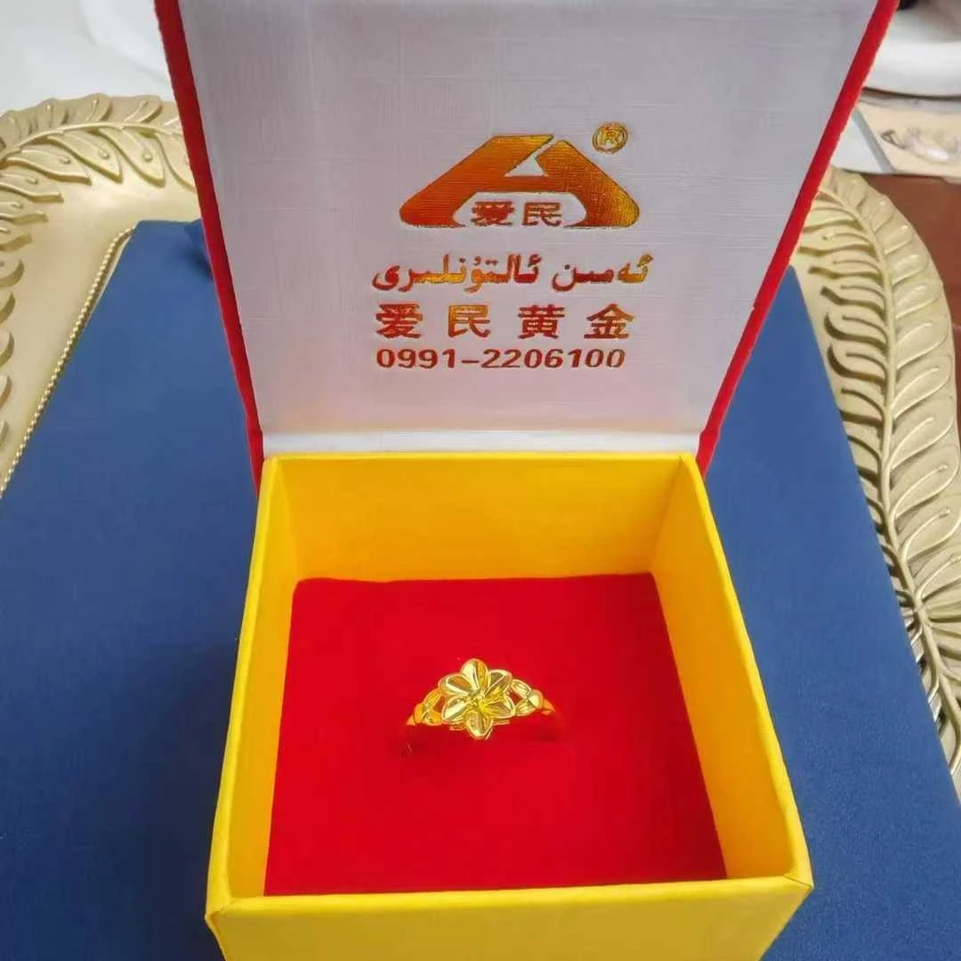 不锈钢亚克力戒指 爱敏戒指戒指