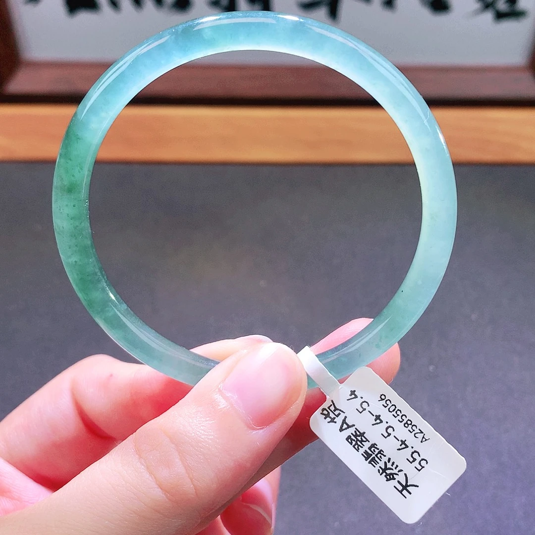 翡翠未镶嵌手镯天然翡翠