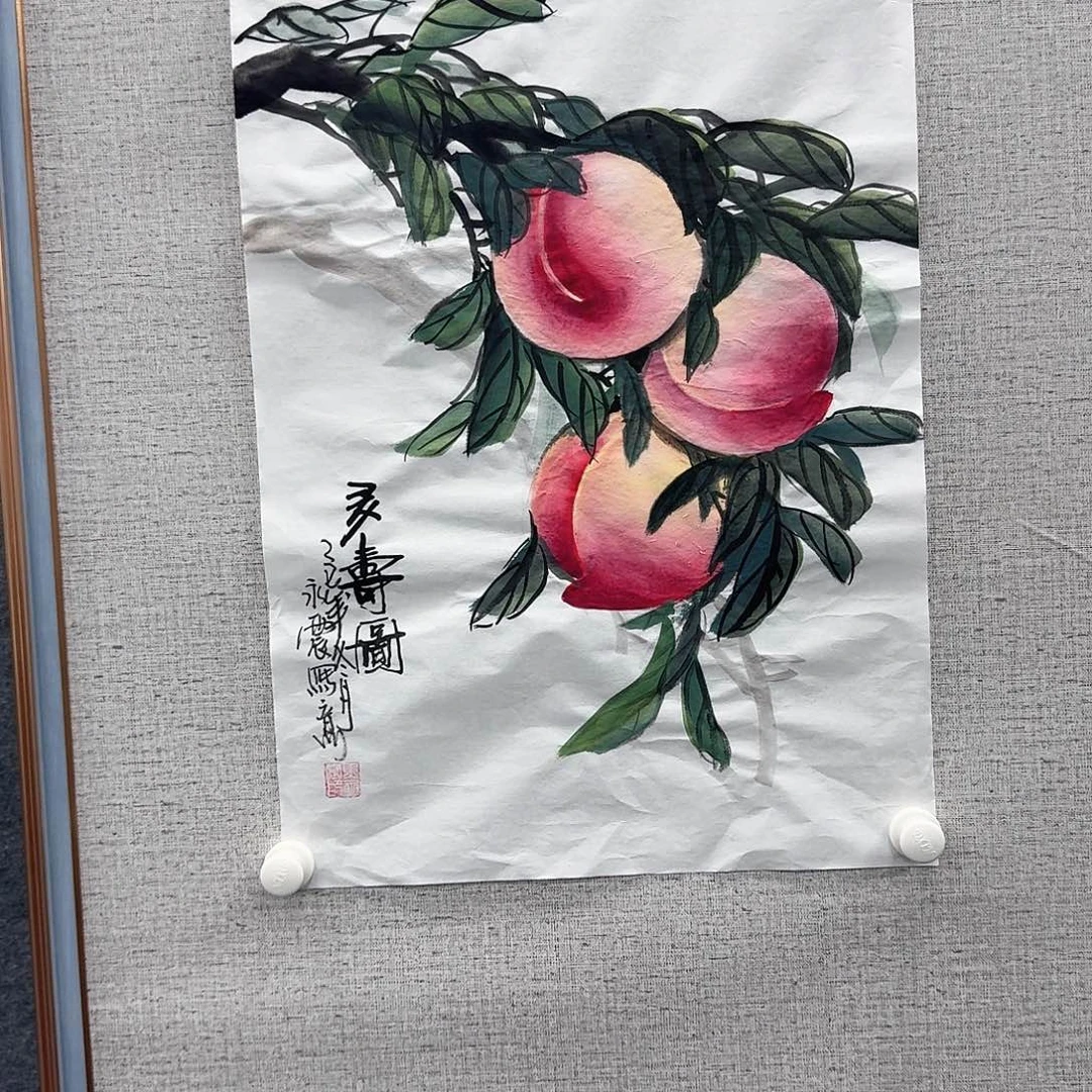 国画国画亲笔手绘